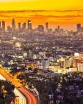 Solnedgangen over Los Angeles