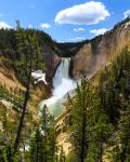 Lower Falls i The Grand Canyon of the Yellowstone