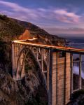 Bixby Bridge i Big Sur, Californien