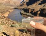 Champagne i Grand Canyon