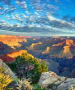 Solopgang i Grand Canyon