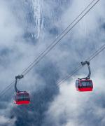 Whistler gondola ski